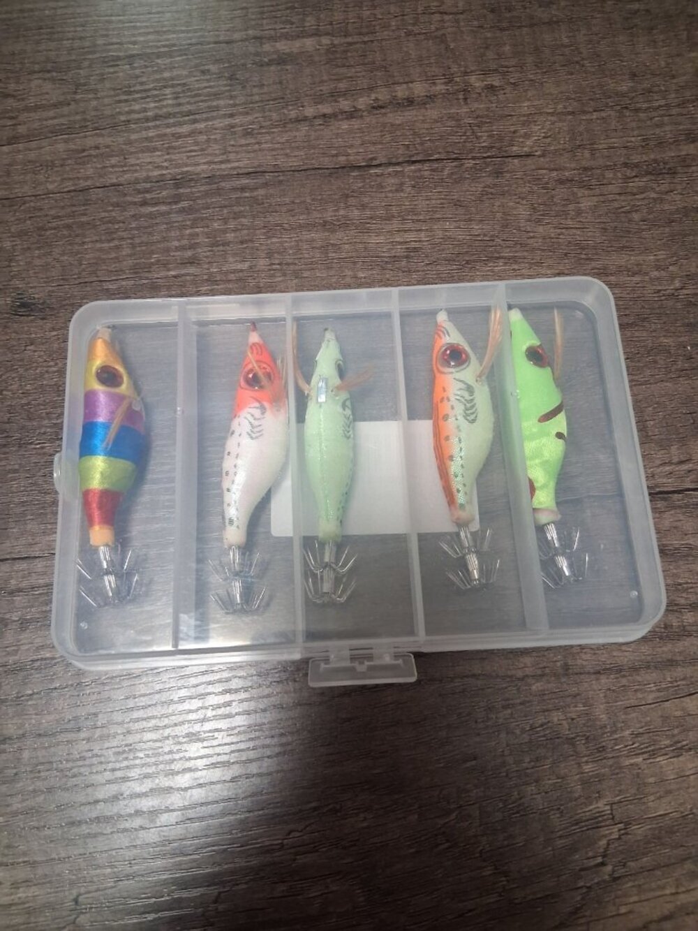 Robotic Fishing Lures Freshwater & Saltwater 3.93" 5 Pack in Case New